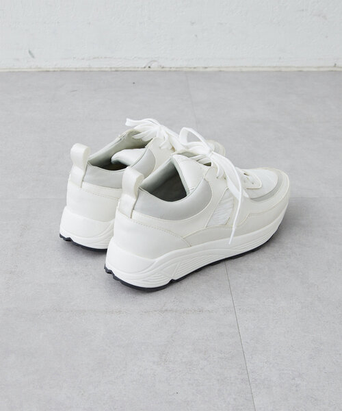 GALLARDAGALANTE（ガリャルダガランテ）の「【2.718】キルティングスニーカー（スニーカー・レディース・ブラック/ホワイト・37/38/36）」の6枚目の写真