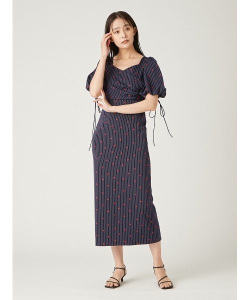 セール】ハートエンブロイダリーワンピース（ワンピース）｜FRAY