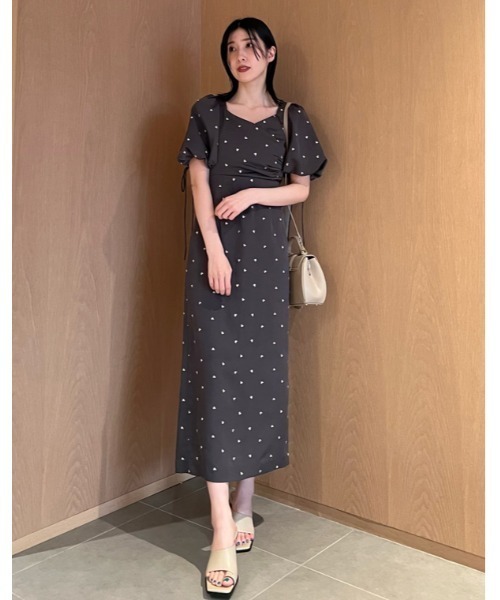 セール】ハートエンブロイダリーワンピース（ワンピース）｜FRAY