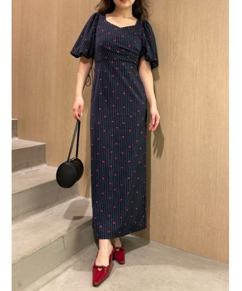 セール】ハートエンブロイダリーワンピース（ワンピース）｜FRAY