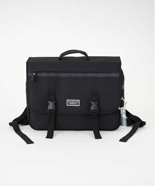 ポンポネットジュニア 横型 スクールバッグ リュック 黒 Amazon | [ポンポネット ジュニア] 14L 横型スクールバッグ 黒 F
