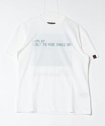 リラックスフィット ベーシックジャ-ジーコットンプリントTシャツ