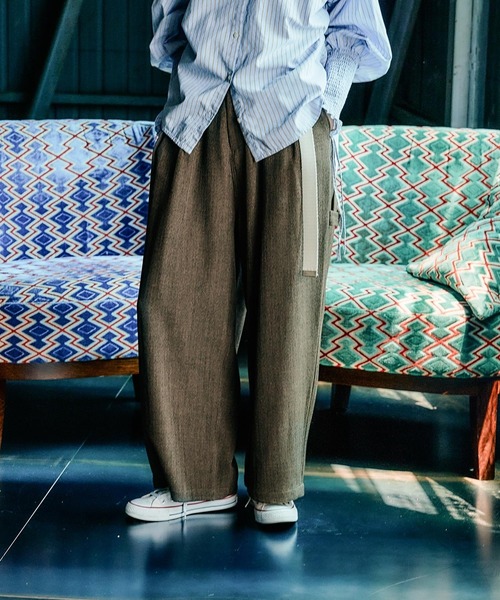 niko and...(ニコアンド)の「ペインターパンツ(その他パンツ・レディース・ブラウン・MEDIUM)」の1枚目の写真