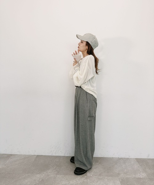 niko and...(ニコアンド)の「ペインターパンツ(その他パンツ・レディース・ブラウン・MEDIUM)」の4枚目の写真