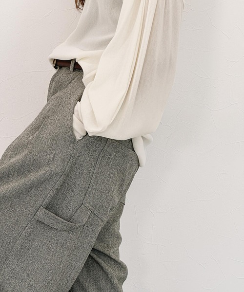 niko and...(ニコアンド)の「ペインターパンツ(その他パンツ・レディース・ブラウン・MEDIUM)」の6枚目の写真