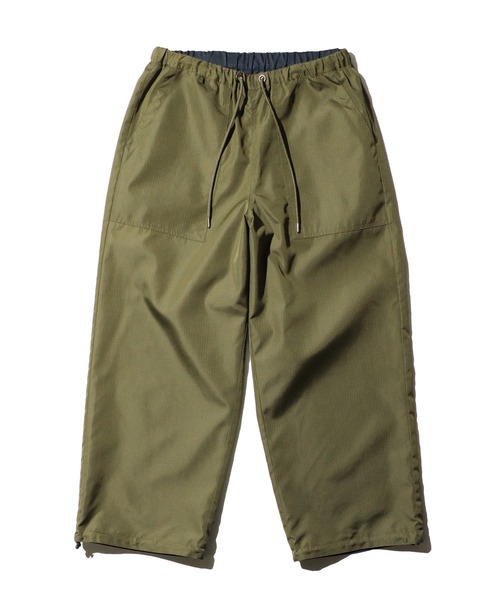 TAION(タイオン)の「TAION / タイオン NON DOWN MILITARY REVERSIBLE WIDE PANTS (TAION-R139NDML-1) ミリタリー ワイド バギーパンツ(その他パンツ・メンズ・ブラック/オリーブ/その他1/ダークネイビー・MEDIUM/LARGE/X-LARGE)」の11枚目の写真