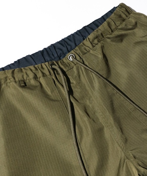 TAION(タイオン)の「TAION / タイオン NON DOWN MILITARY REVERSIBLE WIDE PANTS (TAION-R139NDML-1) ミリタリー ワイド バギーパンツ(その他パンツ・メンズ・ブラック/オリーブ/その他1/ダークネイビー・MEDIUM/LARGE/X-LARGE)」の13枚目の写真