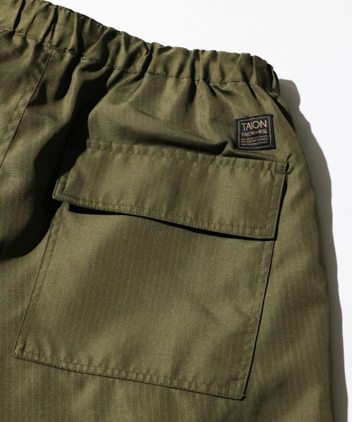 TAION(タイオン)の「TAION / タイオン NON DOWN MILITARY REVERSIBLE WIDE PANTS (TAION-R139NDML-1) ミリタリー ワイド バギーパンツ(その他パンツ・メンズ・ブラック/オリーブ/その他1/ダークネイビー・MEDIUM/LARGE/X-LARGE)」の18枚目の写真