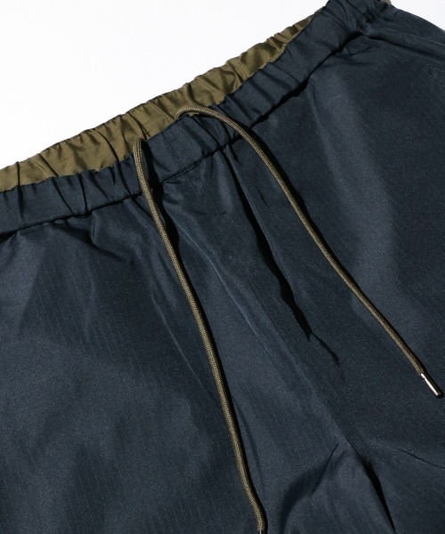 TAION(タイオン)の「TAION / タイオン NON DOWN MILITARY REVERSIBLE WIDE PANTS (TAION-R139NDML-1) ミリタリー ワイド バギーパンツ(その他パンツ・メンズ・ブラック/オリーブ/その他1/ダークネイビー・MEDIUM/LARGE/X-LARGE)」の19枚目の写真