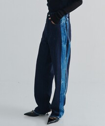 AKANE UTSUNOMIYA | 【AKANE UTSUNOMIYA/アカネウツノミヤ】SAO-FP34-2002(サイドラインデニム)(デニムパンツ)