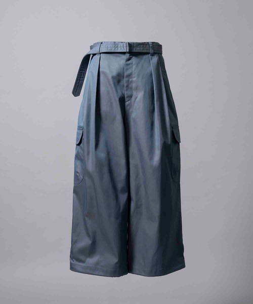 セール】《UNISEX》120/2/2 Suvin Cotton Gabardine Prime-Wide Cargo