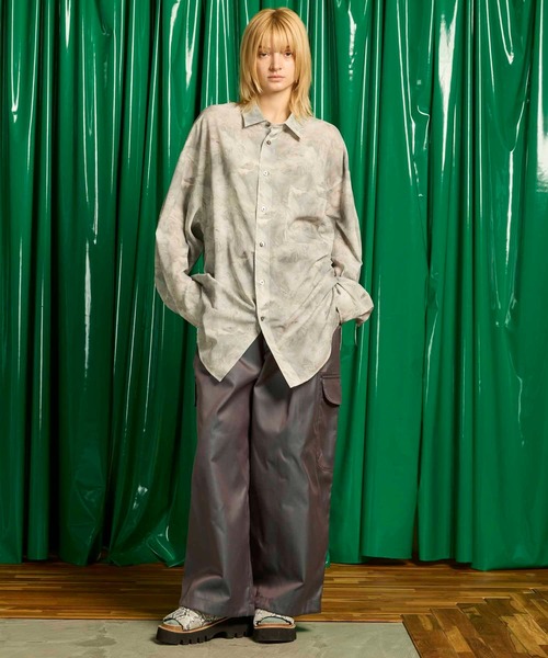 セール】《UNISEX》120/2/2 Suvin Cotton Gabardine Prime-Wide Cargo