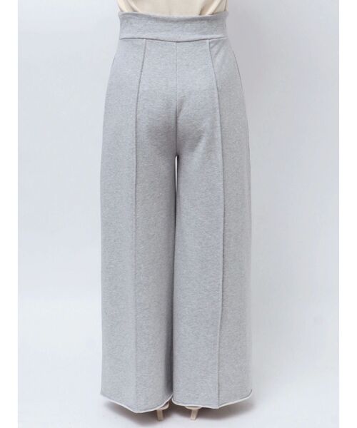 LAGUNAMOON（ラグナムーン）の「ZIPスウェットワイドフレアパンツ（スウェットパンツ・レディース・チャコールグレー/ライトグレー・SMALL/MEDIUM）」の21枚目の写真