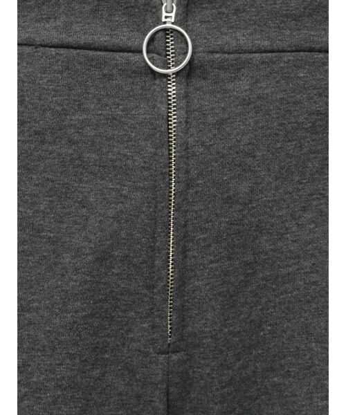 セール】ZIPスウェットワイドフレアパンツ（スウェットパンツ