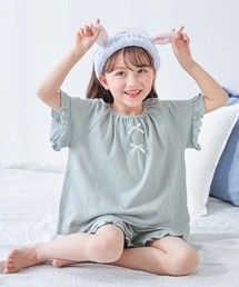 devirock（デビロック）の「着心地やわらか フリルパジャマ（ルームウェア/パジャマ）」