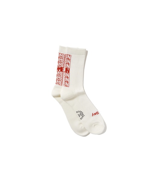 AMERICAN RAG CIE（アメリカンラグシー）の「ROSTER SOX HOME RUN SOCKS（ソックス/靴下・メンズ・ブルー/レッド・23-25/25-27）」の6枚目の写真
