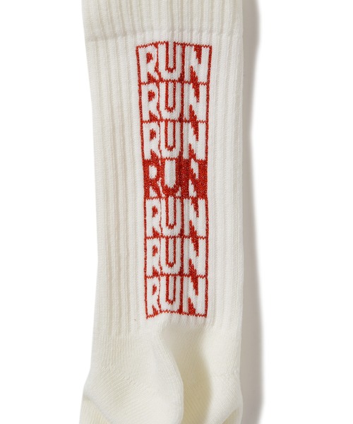 AMERICAN RAG CIE（アメリカンラグシー）の「ROSTER SOX HOME RUN SOCKS（ソックス/靴下・メンズ・ブルー/レッド・23-25/25-27）」の7枚目の写真