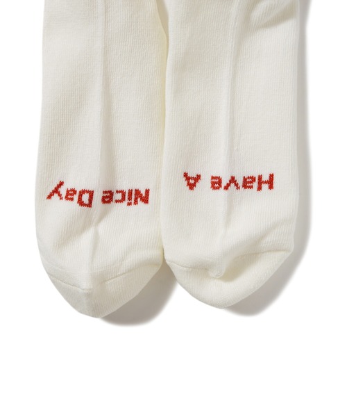 AMERICAN RAG CIE（アメリカンラグシー）の「ROSTER SOX HOME RUN SOCKS（ソックス/靴下・メンズ・ブルー/レッド・23-25/25-27）」の8枚目の写真