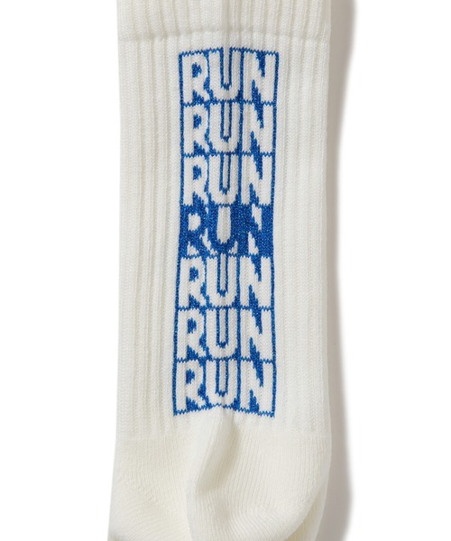 AMERICAN RAG CIE（アメリカンラグシー）の「ROSTER SOX HOME RUN SOCKS（ソックス/靴下・メンズ・ブルー/レッド・23-25/25-27）」の4枚目の写真