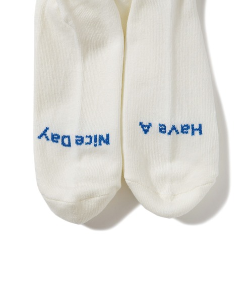 AMERICAN RAG CIE（アメリカンラグシー）の「ROSTER SOX HOME RUN SOCKS（ソックス/靴下・メンズ・ブルー/レッド・23-25/25-27）」の5枚目の写真