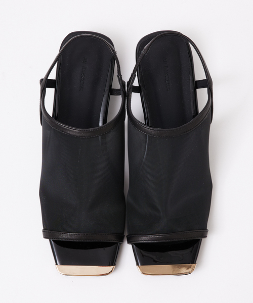 Au BANNISTER（オゥバニスター）の「メタルトゥ メッシュサンダル（サンダル・レディース・ブラック系その他/ブラック/ブラウン・35/36/37/38/39）」の5枚目の写真