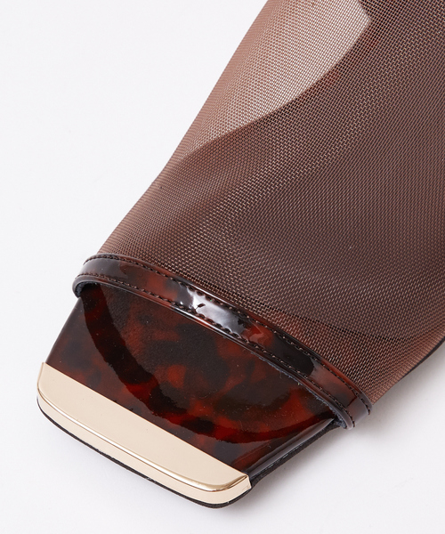 Au BANNISTER（オゥバニスター）の「メタルトゥ メッシュサンダル（サンダル・レディース・ブラック系その他/ブラック/ブラウン・35/36/37/38/39）」の12枚目の写真