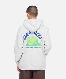 SNAIL HOODED SWATSHIRT｜スネイルフーデッドスウェットシャツ