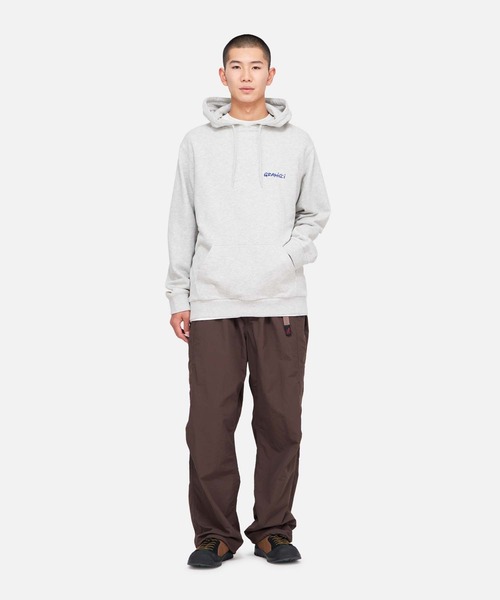 Gramicci(グラミチ)の「SNAIL HOODED SWATSHIRT|スネイルフーデッドスウェットシャツ(パーカー・メンズ・ネイビー/チャコール/レモンイエロー/ヘザーグレー・XL/L/M/S/XXL)」の11枚目の写真