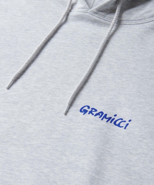 Gramicci(グラミチ)の「SNAIL HOODED SWATSHIRT|スネイルフーデッドスウェットシャツ(パーカー・メンズ・ネイビー/チャコール/レモンイエロー/ヘザーグレー・XL/L/M/S/XXL)」の20枚目の写真