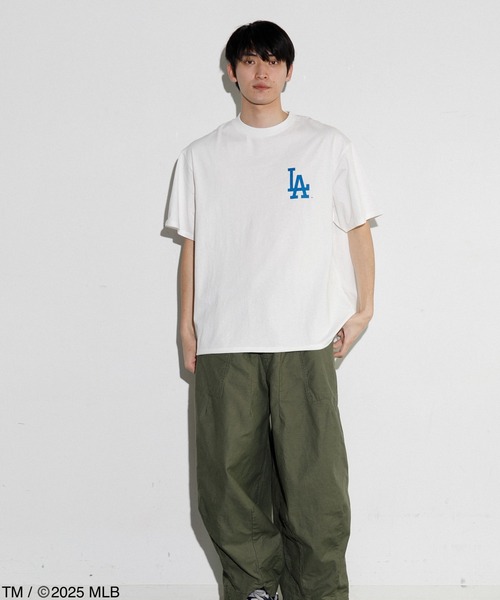 セール】別注MLB Tee - LOS ANGELES DODGERS（Tシャツ