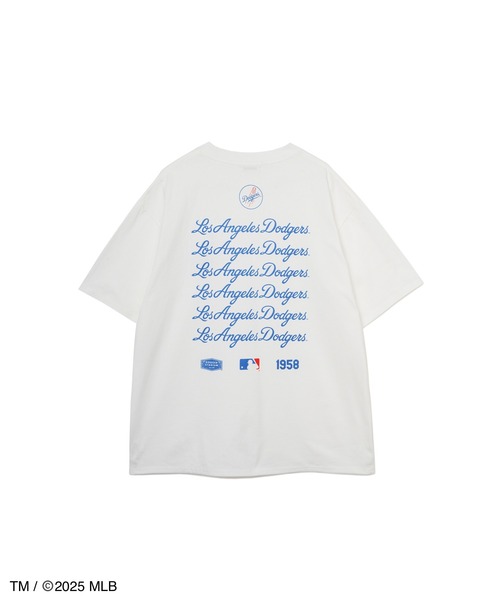 即完売　レア商品　アズール　MLB　LA　ショート丈　Tシャツ　出品迷い中♡ セール】別注MLB Tee - LOS ANGELES DODGERS（Tシャツ