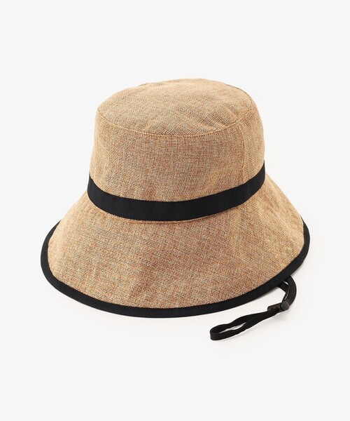 Afternoon Tea(アフタヌーンティー)の「ギマツバ広UVハット(ハット・レディース・ライトブラウン/アイボリー/グレー・ONE SIZE)」の21枚目の写真