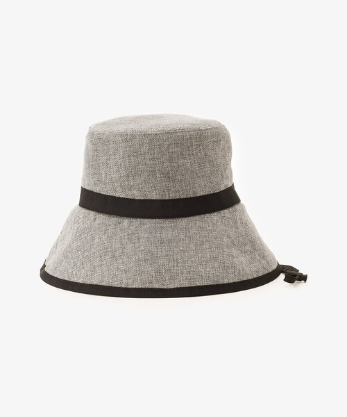 Afternoon Tea(アフタヌーンティー)の「ギマツバ広UVハット(ハット・レディース・ライトブラウン/アイボリー/グレー・ONE SIZE)」の17枚目の写真