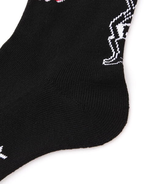 AVIREX（アヴィレックス）の「《直営店限定》PIN UP GIRL "CHEERLEADER" SOX / ピンナップガール チアリーダー 靴下 / AVIREX / アヴィレックス（ソックス/靴下・メンズ・ホワイト/ブラック・FREE）」の3枚目の写真