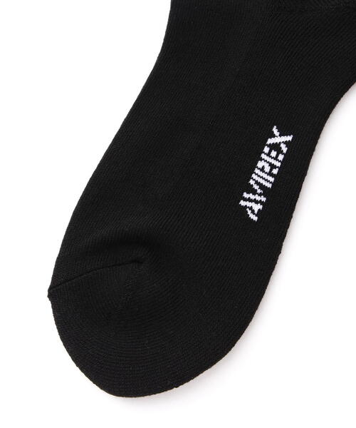 AVIREX（アヴィレックス）の「《直営店限定》PIN UP GIRL "CHEERLEADER" SOX / ピンナップガール チアリーダー 靴下 / AVIREX / アヴィレックス（ソックス/靴下・メンズ・ホワイト/ブラック・FREE）」の4枚目の写真