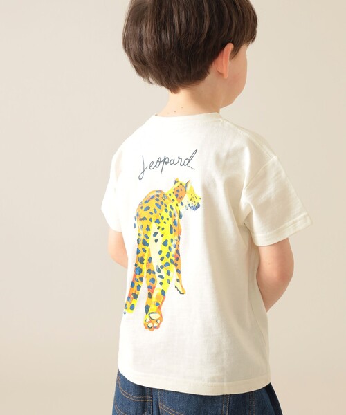 BEAMS mini（ビームスミニ）の「アニマル HIP Tシャツ 2025SS（90～150cm）（Tシャツ/カットソー・キッズ・パープル系その他4/オフホワイト/イエロー系その他2・90/100/110/120/130/140/150）」の11枚目の写真