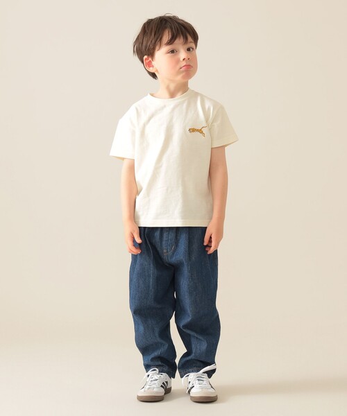 BEAMS mini（ビームスミニ）の「アニマル HIP Tシャツ 2025SS（90～150cm）（Tシャツ/カットソー・キッズ・パープル系その他4/オフホワイト/イエロー系その他2・90/100/110/120/130/140/150）」の12枚目の写真