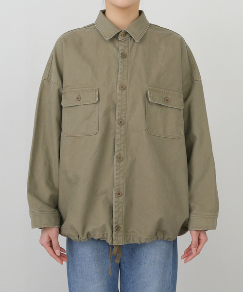 み*ぴ様 journal standard luxe バックサテンCPOシャツブ JOURNAL STANDARD LUXE（ジャーナルスタンダード ラックス）の「バック