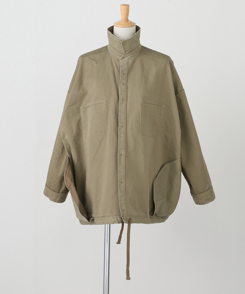 バックサテンCPOシャツブルゾン【公式通販】