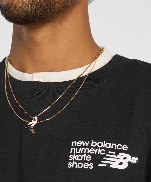 NEW BALANCE(ニューバランス)の「Numeric Small Logo ショートスリーブTシャツ(Tシャツ/カットソー・メンズ・ネイビー/ホワイト/ライトグレー/ブラック・SMALL/MEDIUM/LARGE/X-LARGE)」の15枚目の写真