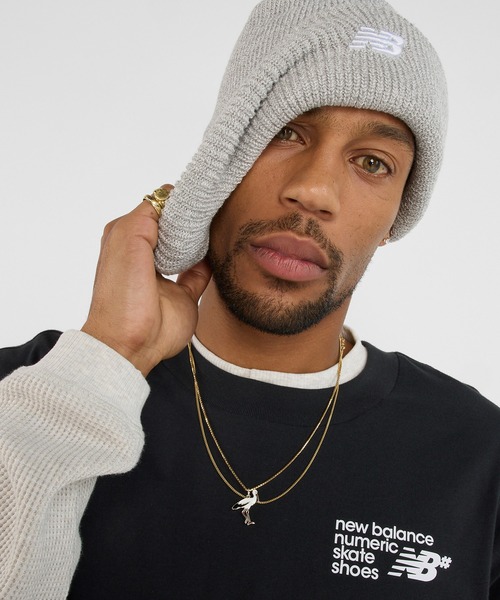 NEW BALANCE(ニューバランス)の「Numeric Small Logo ショートスリーブTシャツ(Tシャツ/カットソー・メンズ・ネイビー/ホワイト/ライトグレー/ブラック・SMALL/MEDIUM/LARGE/X-LARGE)」の19枚目の写真