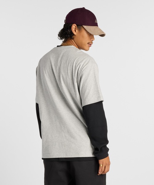 NEW BALANCE(ニューバランス)の「Numeric Small Logo ショートスリーブTシャツ(Tシャツ/カットソー・メンズ・ネイビー/ホワイト/ライトグレー/ブラック・SMALL/MEDIUM/LARGE/X-LARGE)」の21枚目の写真