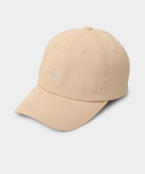 moz（モズ）の「リネン混 綿麻 キャップ（キャップ・レディース・ベージュ/チャコール/ライトベージュ/ブラック・FREE）」の5枚目の写真