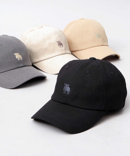 moz（モズ）の「リネン混 綿麻 キャップ（キャップ・レディース・ベージュ/チャコール/ライトベージュ/ブラック・FREE）」の11枚目の写真