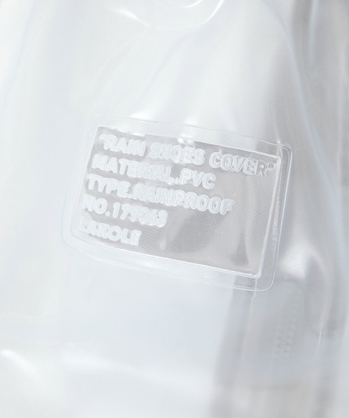 LAKOLE(ラコレ)の「レインZIPシューズカバー(LONG) / 319542(レインシューズ・レディース・ブラック/その他3・MEDIUM/LARGE)」の12枚目の写真
