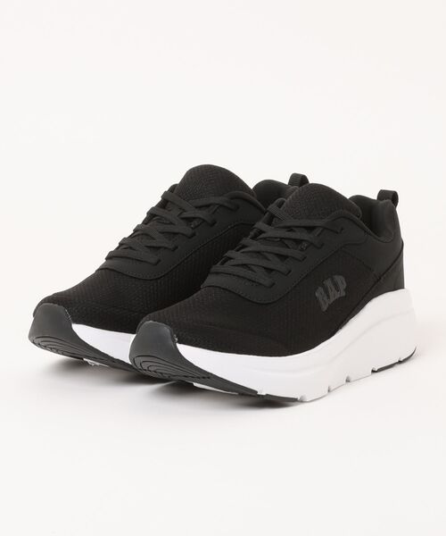GAP(ギャップ)の「【GAP】 厚底ローカットスニーカー(スニーカー・レディース・ブラック/グレー・23.0cm/24.0cm/25.0cm)」の2枚目の写真