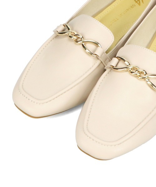 WA ORiental TRaffic（ダブルエーオリエンタルトラフィック）の「ねじりチェーンモチーフローファー/52116（ローファー・レディース・ブルー/ブラック/ベージュ・36/37/34/42/35/40/38/39/41）」の13枚目の写真