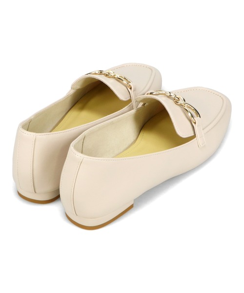 WA ORiental TRaffic（ダブルエーオリエンタルトラフィック）の「ねじりチェーンモチーフローファー/52116（ローファー・レディース・ブルー/ブラック/ベージュ・36/37/34/42/35/40/38/39/41）」の15枚目の写真