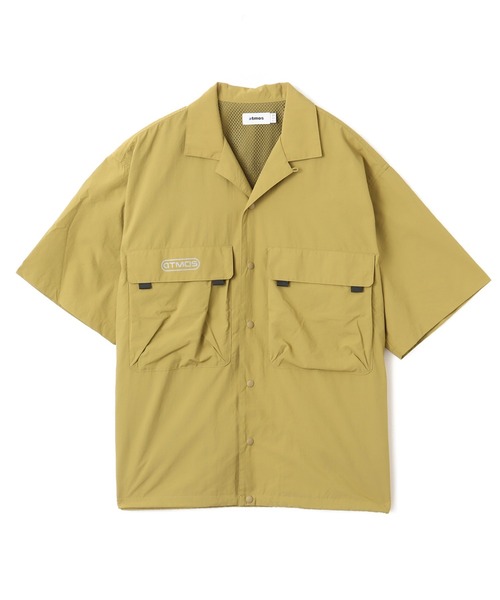 atmos(アトモス)の「atmos S/S Nylon Utility Shirt / アトモス SS ナイロン ユーティリティ シャツ(シャツ/ブラウス・メンズ・ブラック/ベージュ/カーキ・M/L/XL)」の15枚目の写真