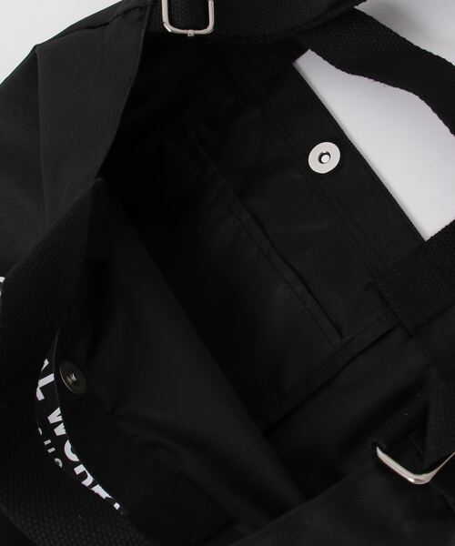 Dickies(ディッキーズ)の「Dickies / DK LOGO PRINT 2WAY SHOULDER BAG / 80976300(ショルダーバッグ・レディース・ワインレッド/グリーン/ネイビー/ブラック・ONESIZE)」の7枚目の写真